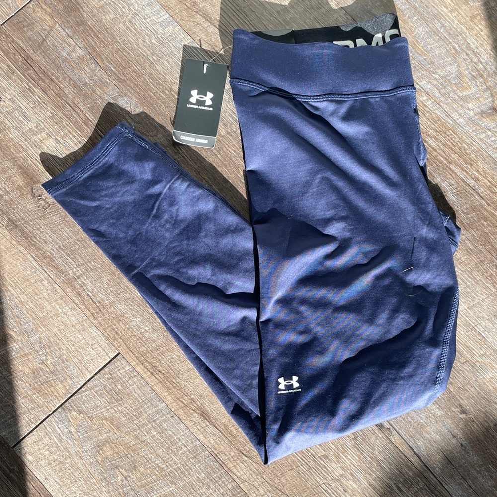 NWT Under Armour Compression Mid Rise Full Length Leggings